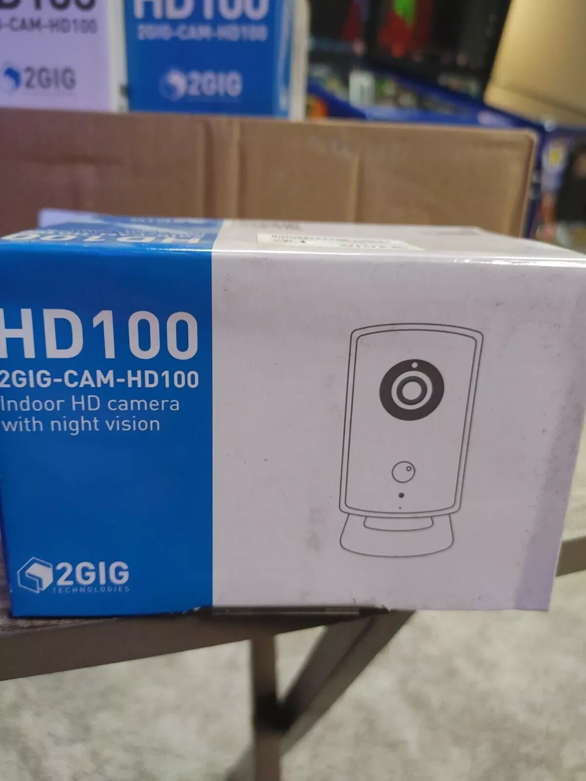 NEW HD100 2GIG-CAM-HD100 Indoor HD Camera With Night Vision