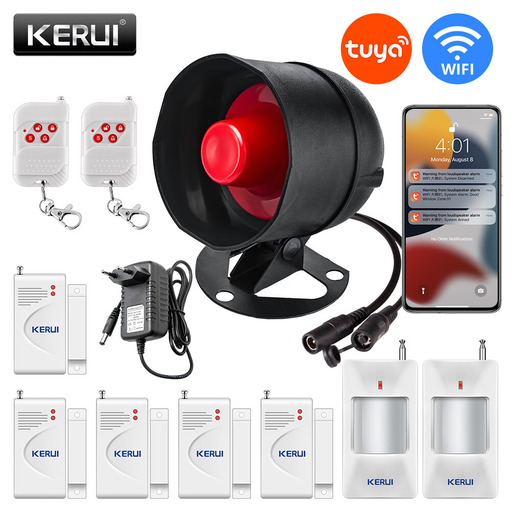 New Wireless Home Shop Alarm Security System Alert Garage Burglar Door Sensor