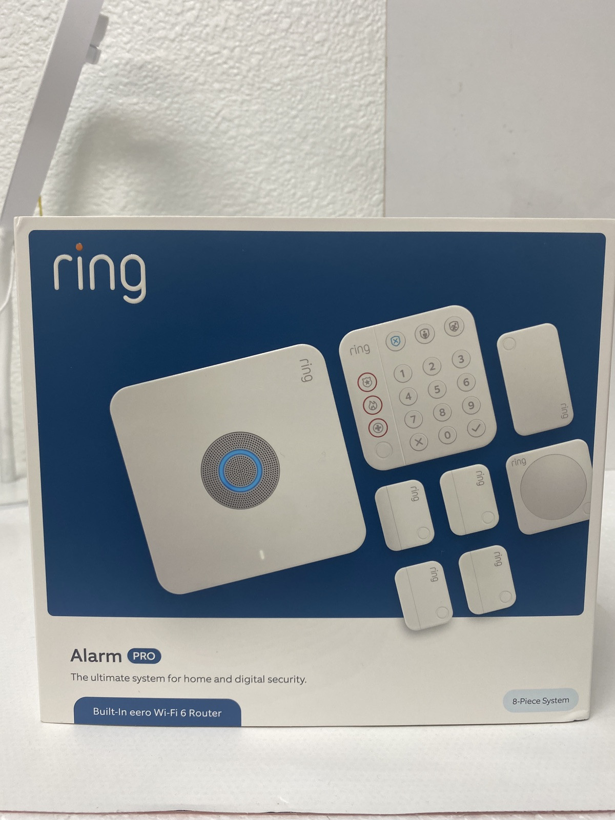 ring alarm probuilt In Week Wifi 6 Router 8-piece kit