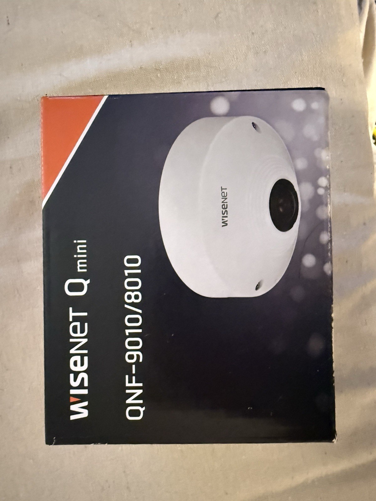 Wisenet QNF-8010 6 Megapixel Indoor Network Camera – Color – Fisheye – White