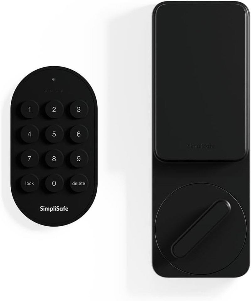 Smart Lock Series 2 (Black) for Gen 3 Home Security System – Enhanced Protection