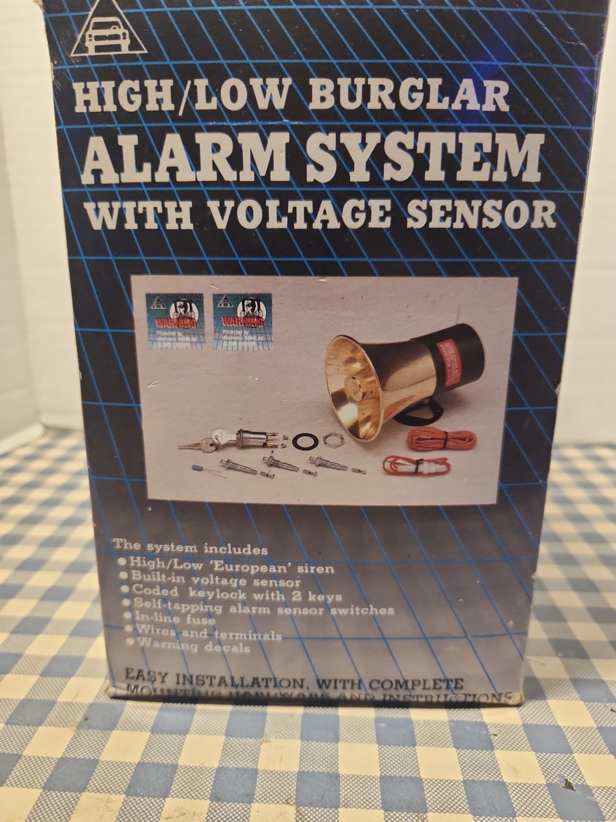 VINTAGE K-Mart Car Alarm Audi AUTO SECURITY BURGLAR ALARM SYSTEM TRUCKS CARS