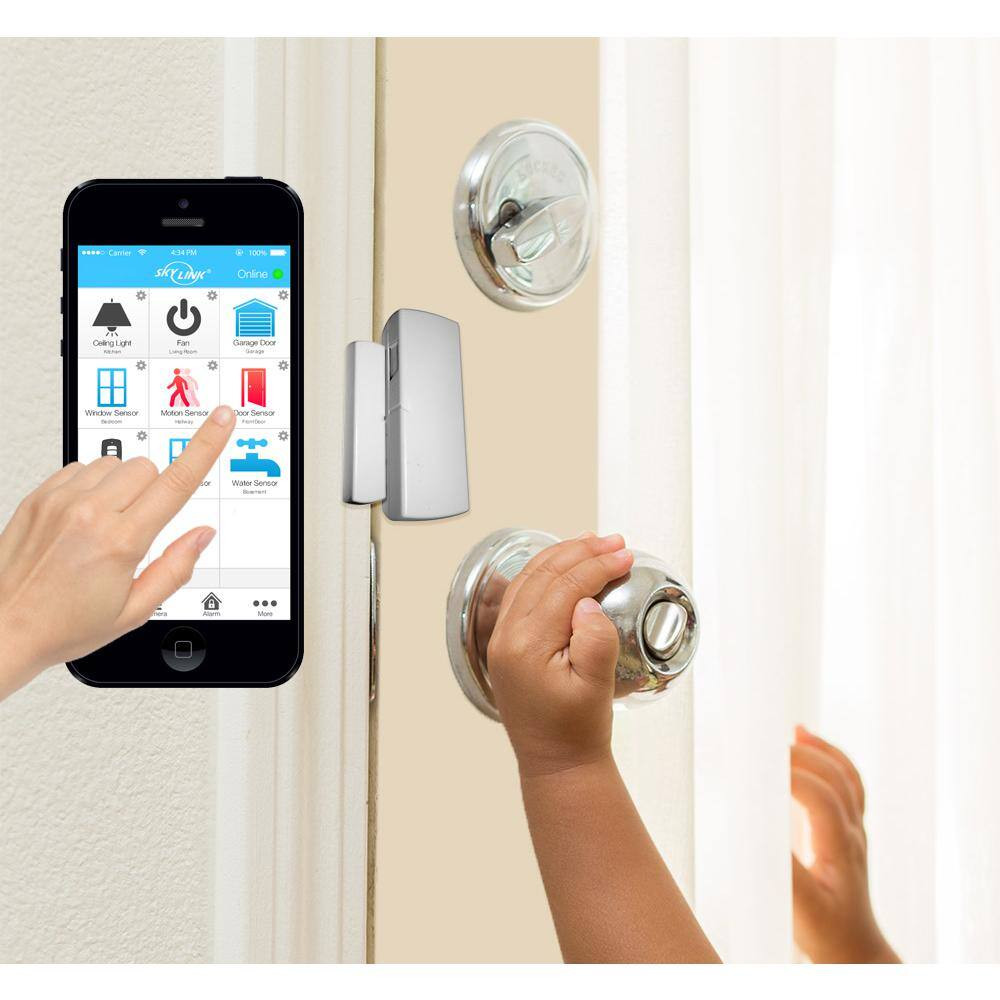 Wireless Alarm, Security System Kit – Echo Alexa Compatible