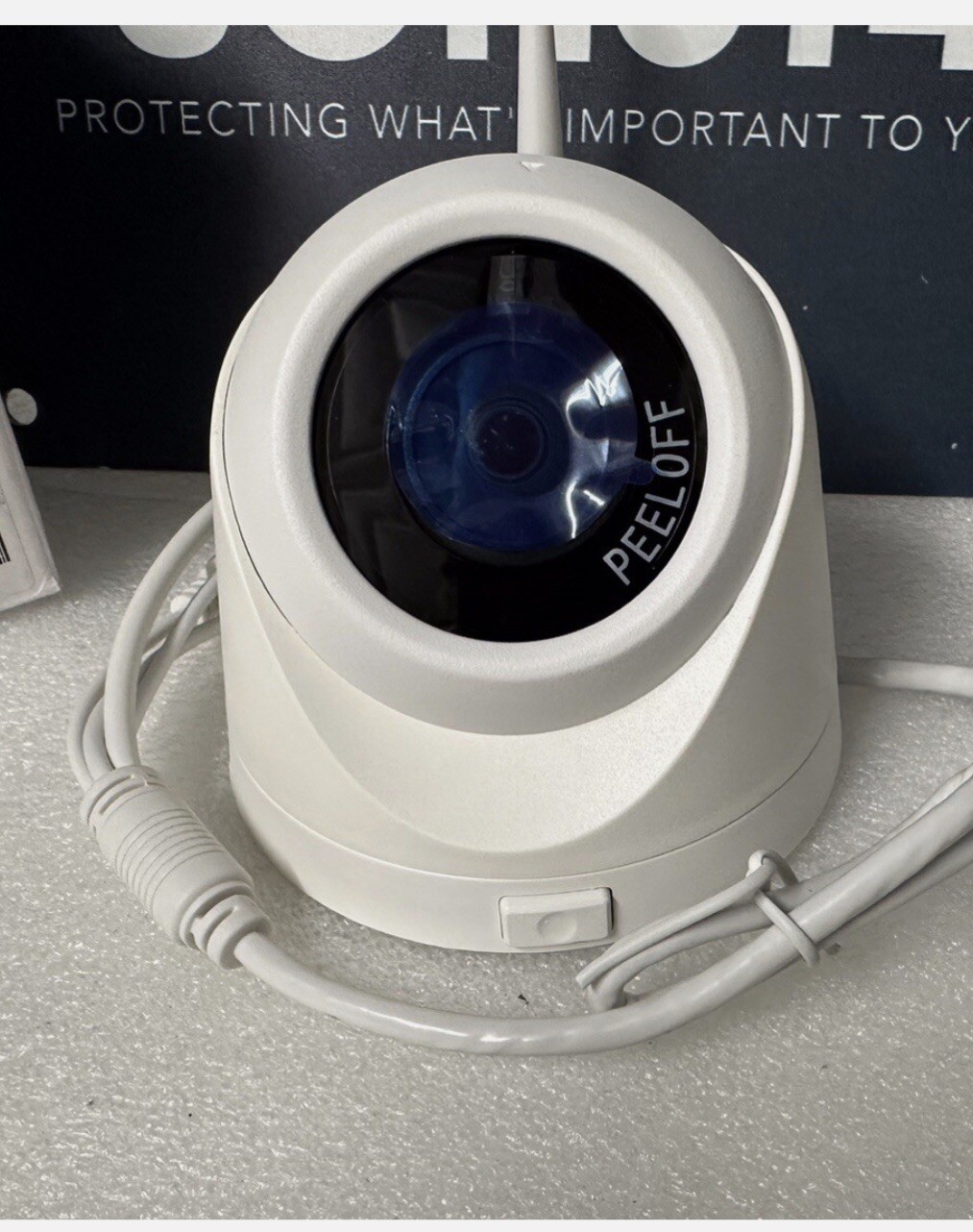 ClareVision Security IP Turret Color Camera W/ 3.6 mm Lens 4MP WDR IR NEW