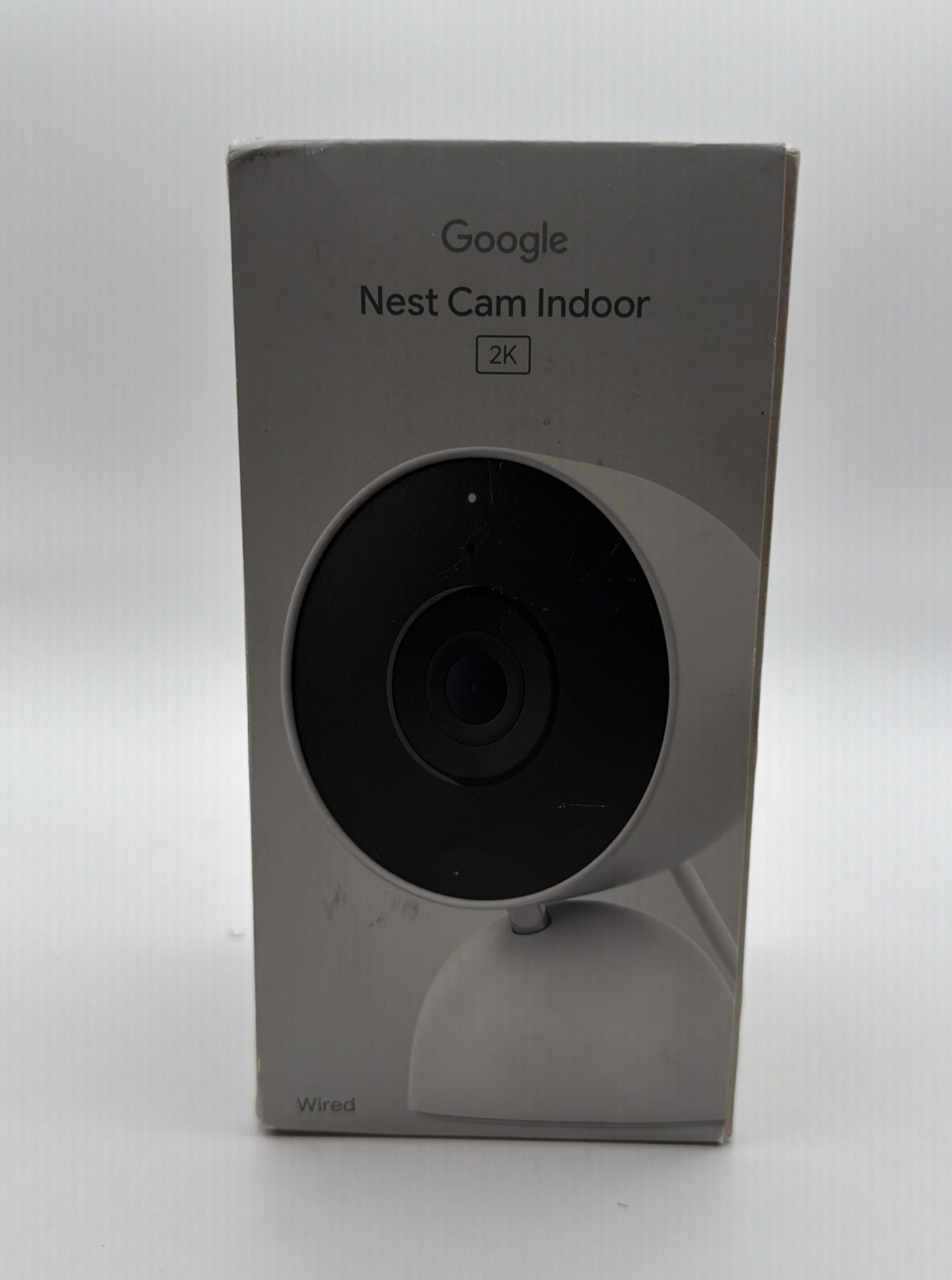 Google Nest Cam Indoor (Wired, 3rd Gen) – Indoor Security Camera w 2K HDR Video
