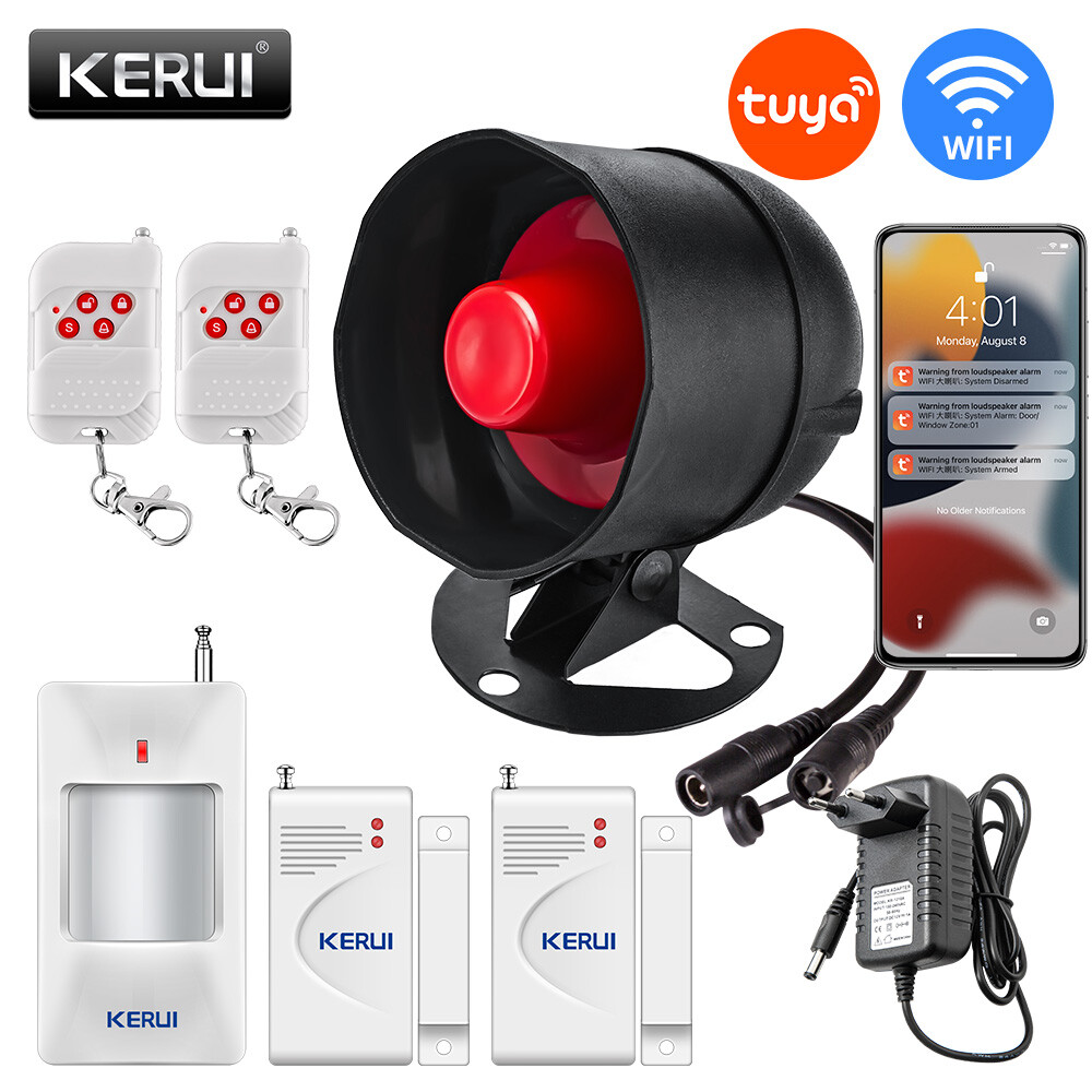 New Wireless Home Shop Alarm Security System Alert Garage Burglar Door Sensor