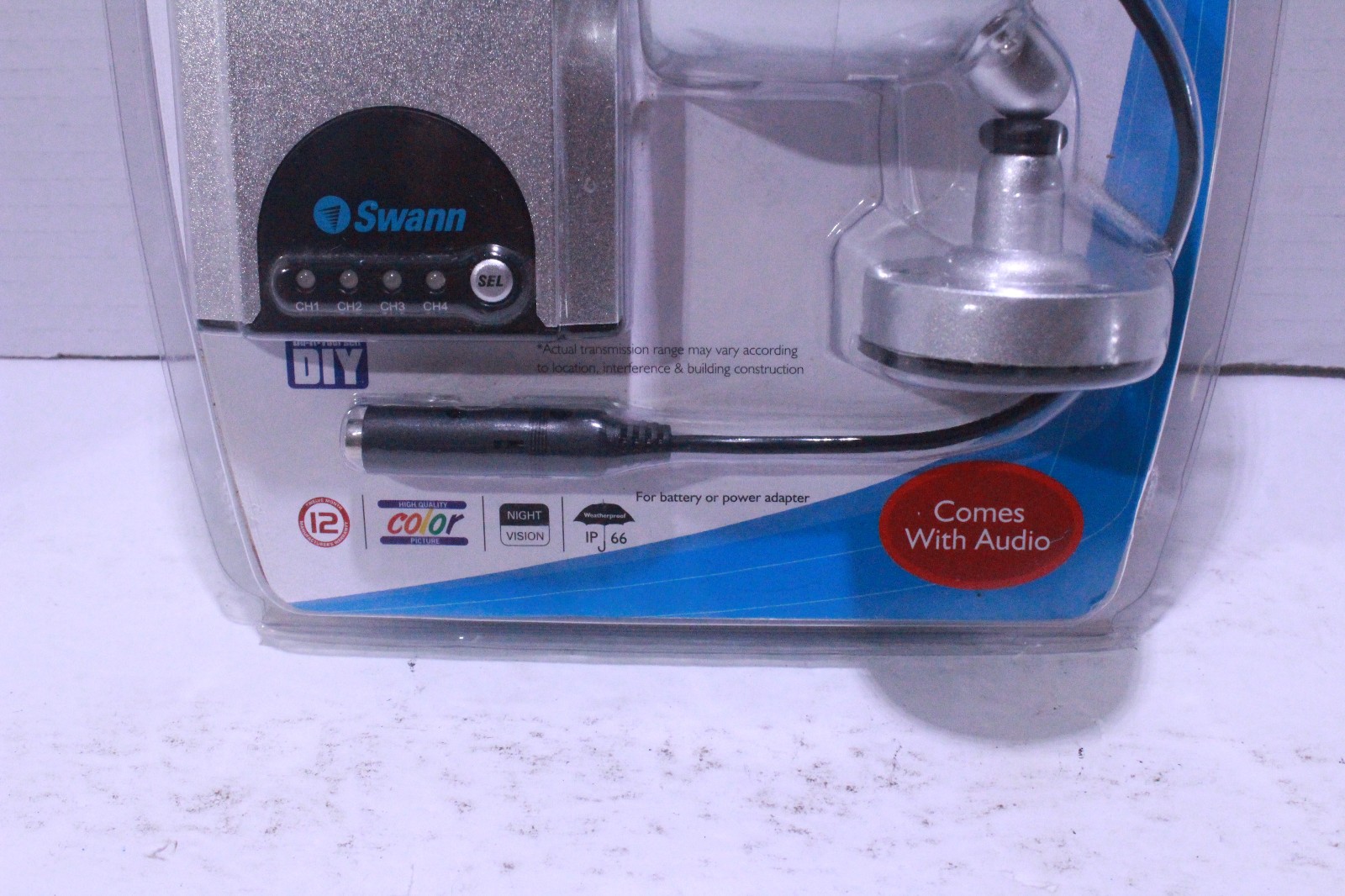 Swann Night Hawk Wireless Outdoor Camera & Receiver w/ NIght Vision New