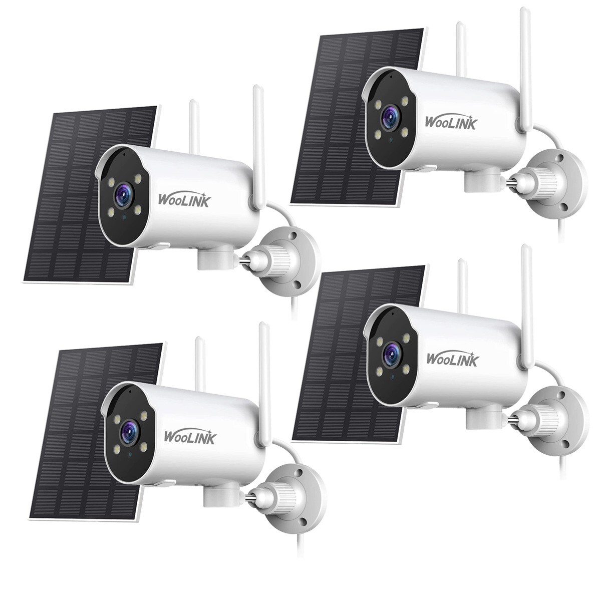 Outdoor Wireless Security Camera Wifi Solar Battery Powered CCTV Camera System