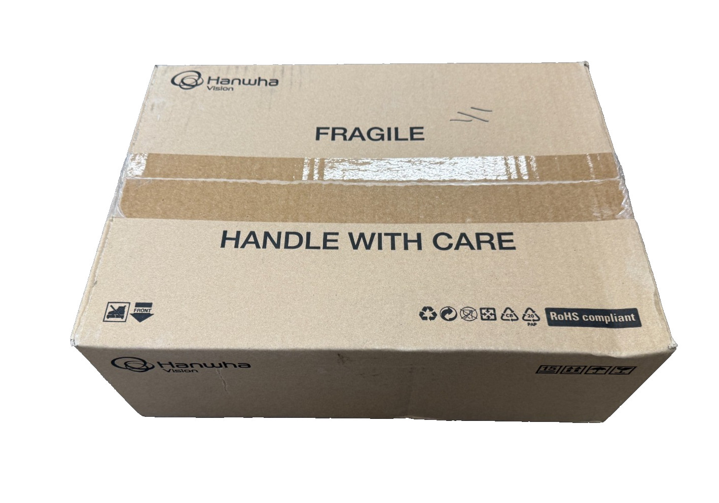 Hanwha Techwin XRN-420S-2TB HDD 4CH 4K NVR Security Recorder