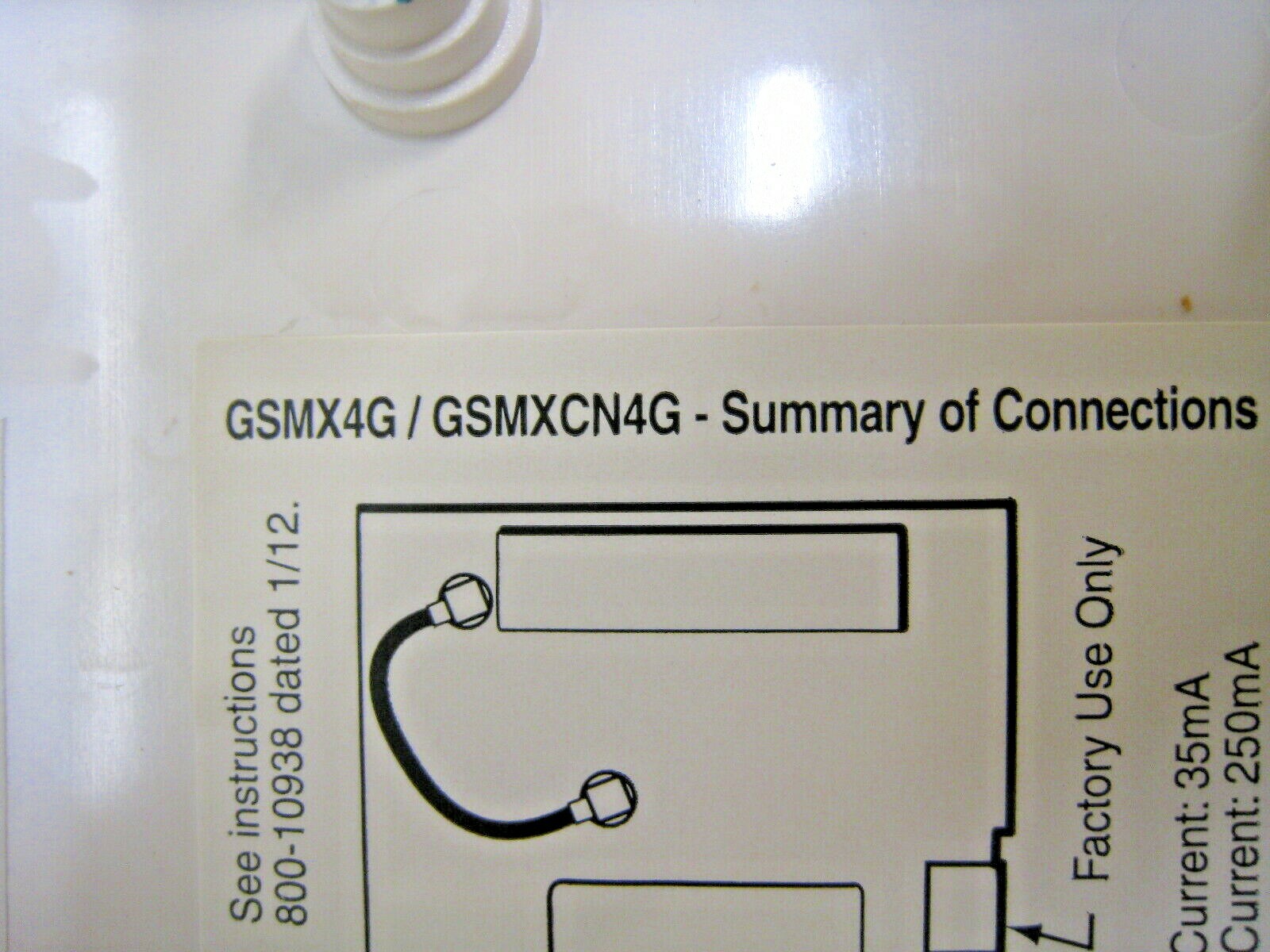 Honeywell Model No. GSMX4G Cellular Communicator Radio Module FREE SHIPPING