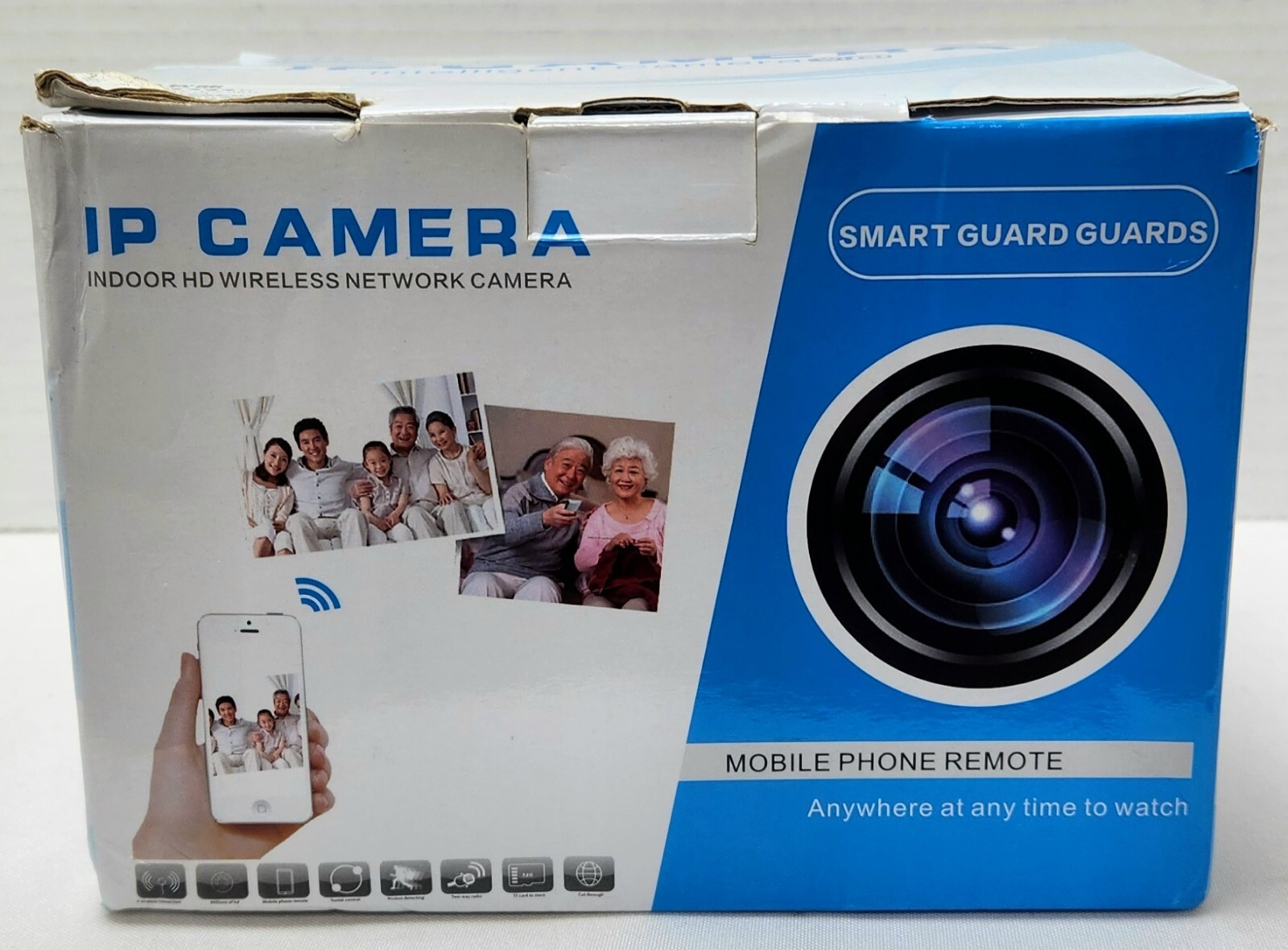Indoor Wireless WiFi HD IP Camera Pan/Tilt MotionDetect App Control Video Camera