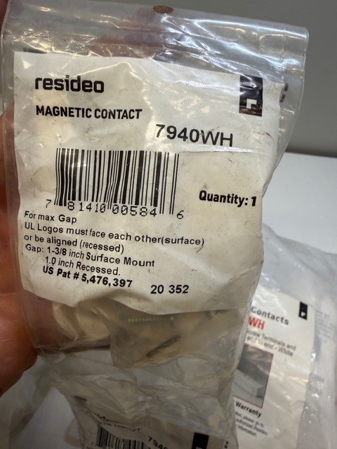 Honeywell Resideo 7940WH (10-PACK) Universal Surface Mount/Recessed Contact