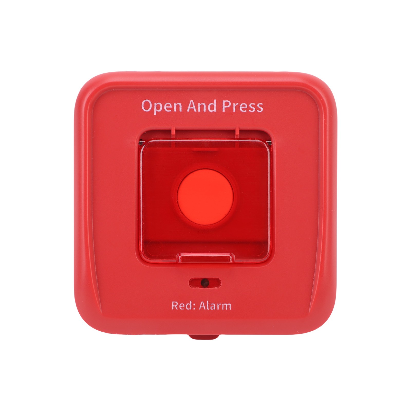 4 Pack Wireless RF 433MHz Fire Alarm Bell Sound Light Alert US Plug V1