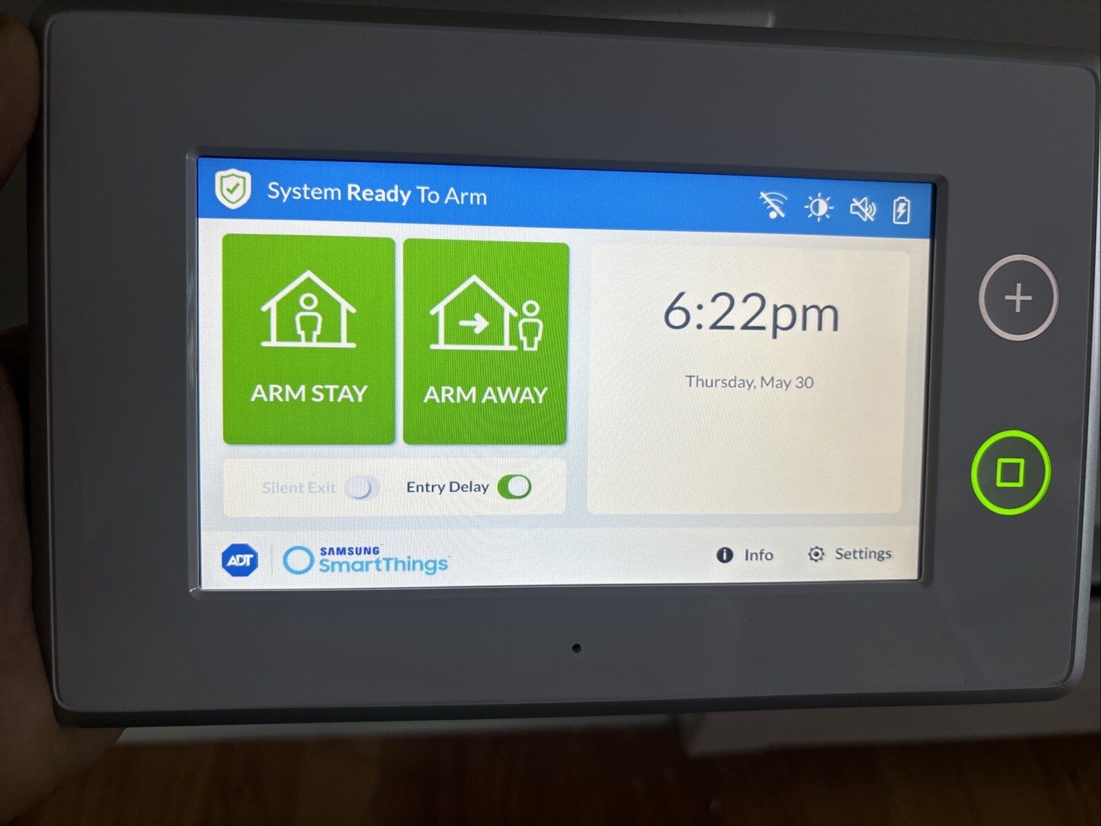 Samsung SmartThings ADT Home Security Hub F-ADT-HUB-1 ONLY