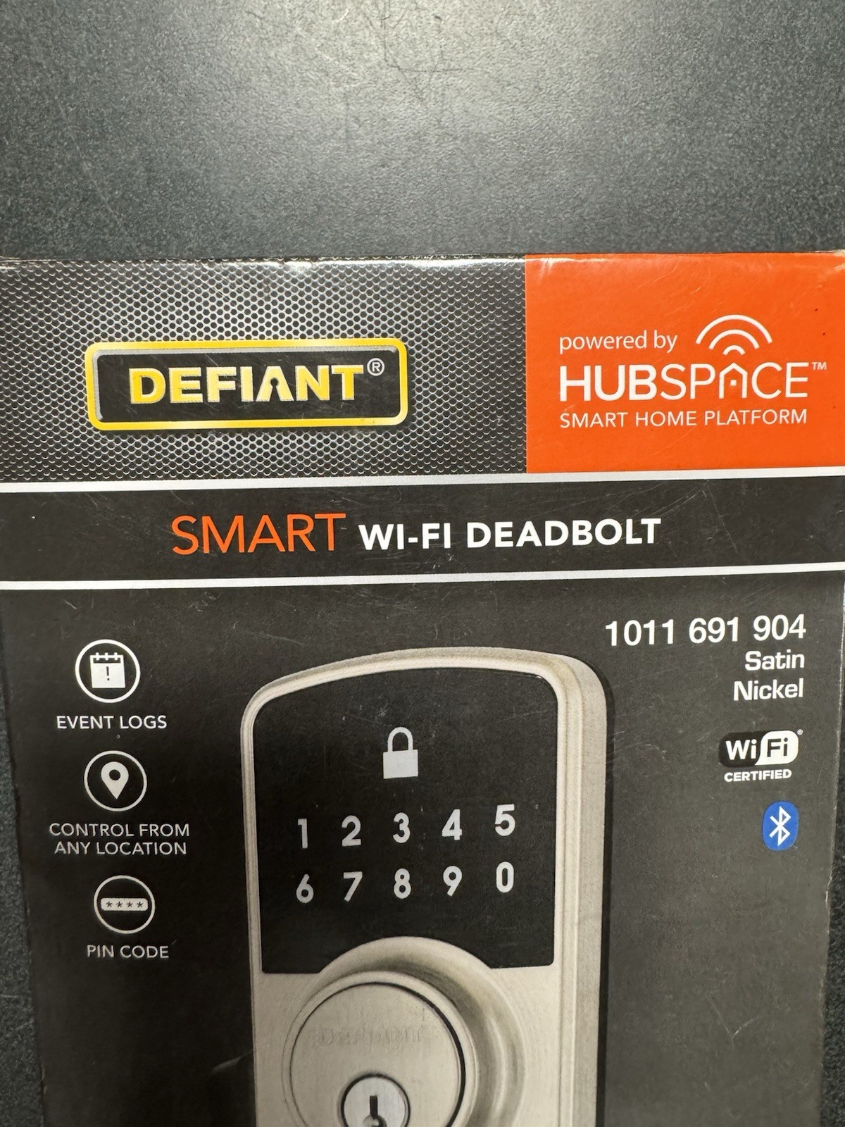 Defiant Smart WiFi Dead Bolt Powered By Hubspace