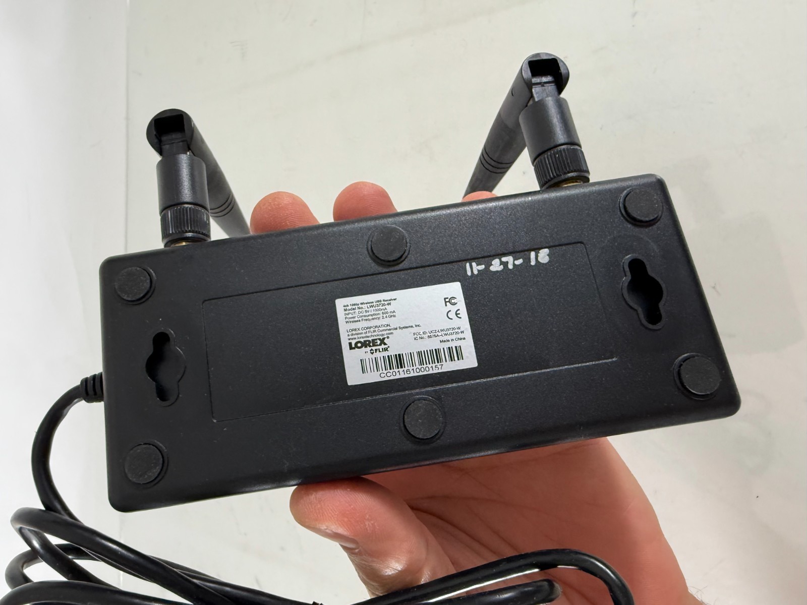 Lorex LWU3720-W 4 Channel 1080P Wireless USB Receiver H.264 LH0604-D