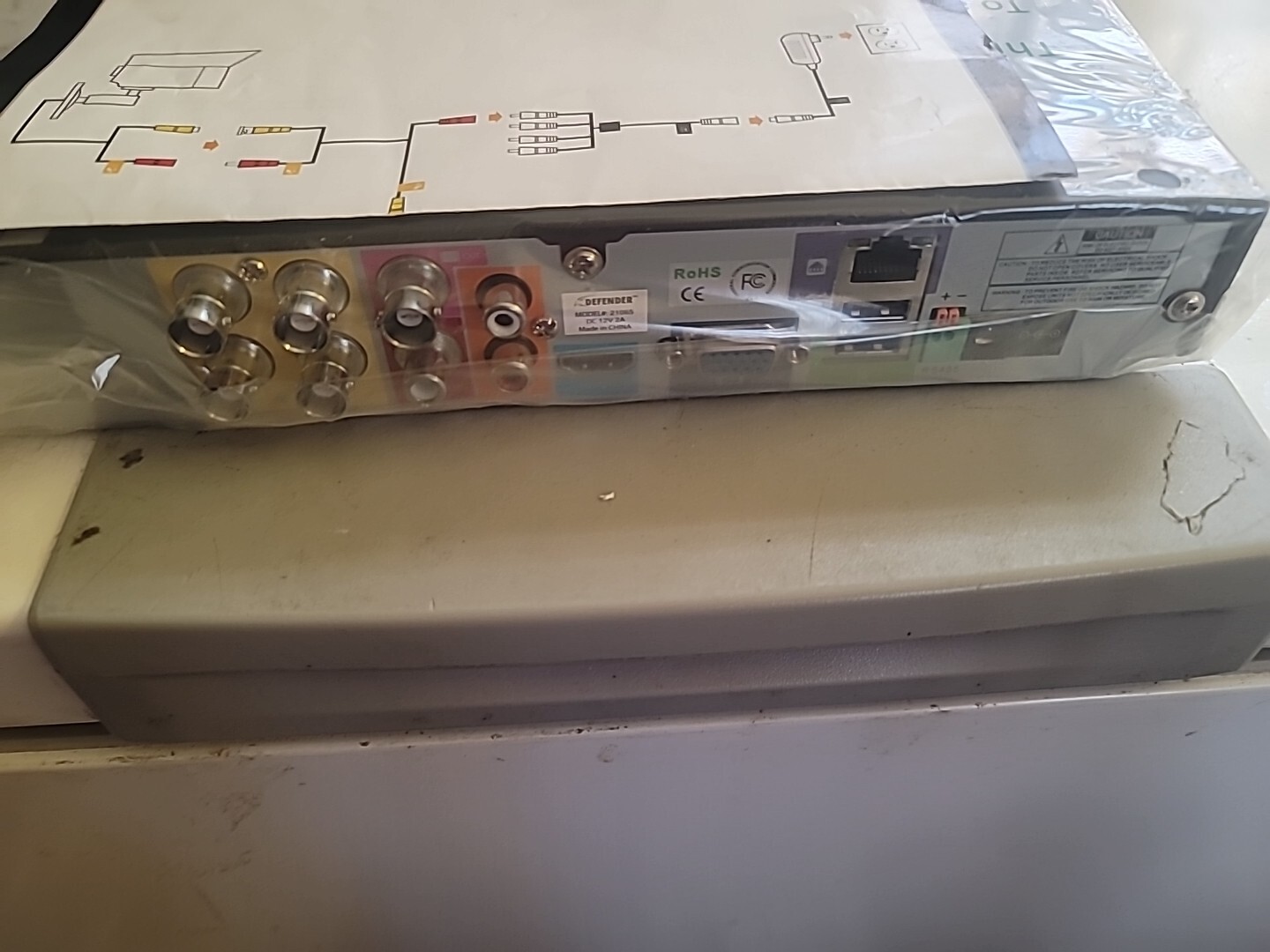 Defender Security Receiver, Mouse, Remote Control & Screws Only
