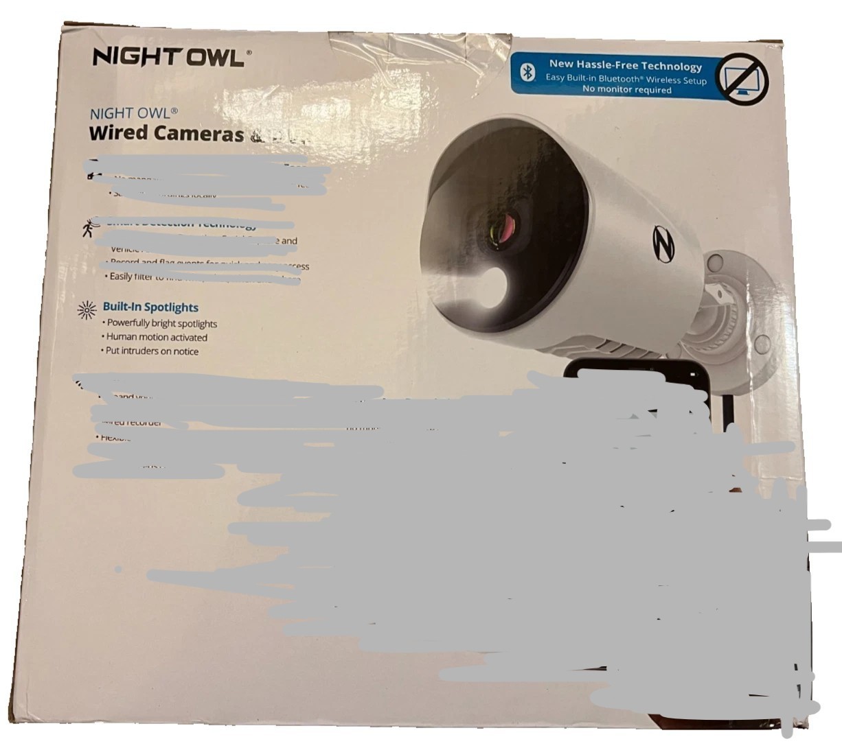 4x Night Owl Replacement Security Cameras w/ Cables & Power – BNC CCTV – No DVR