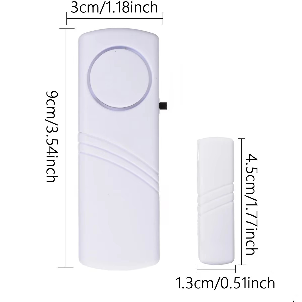 4 Home Safety Burglar Alarm Wireless System Security Device Door Window Sensor