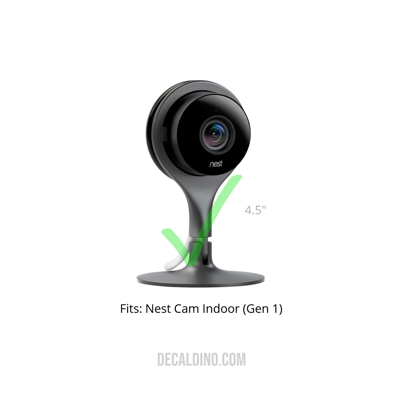 Plant Vase Case for Nest Indoor Cam Gen 1 – Home Shelf Cover Nanny Google