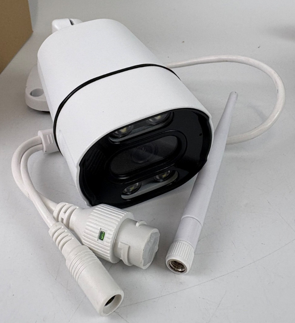 4K WiFi Security Camera System, 4X 3MP Plug-in Home Security Cameras 24/7 Record