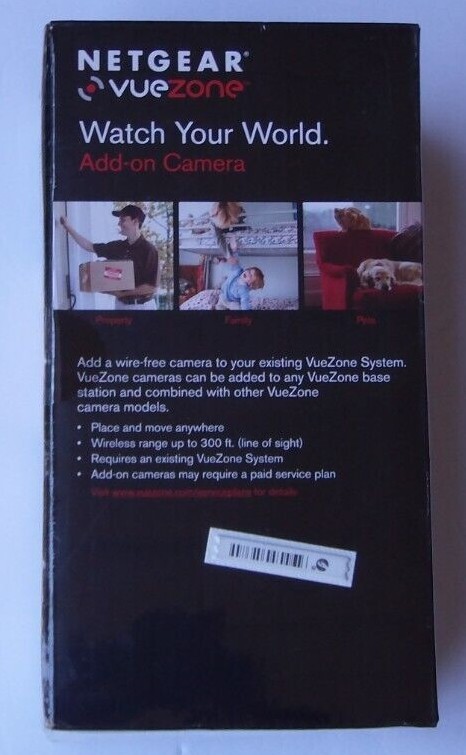 NETGEAR VueZone Add-on Day Camera VZCB2010-100NAS Brand New