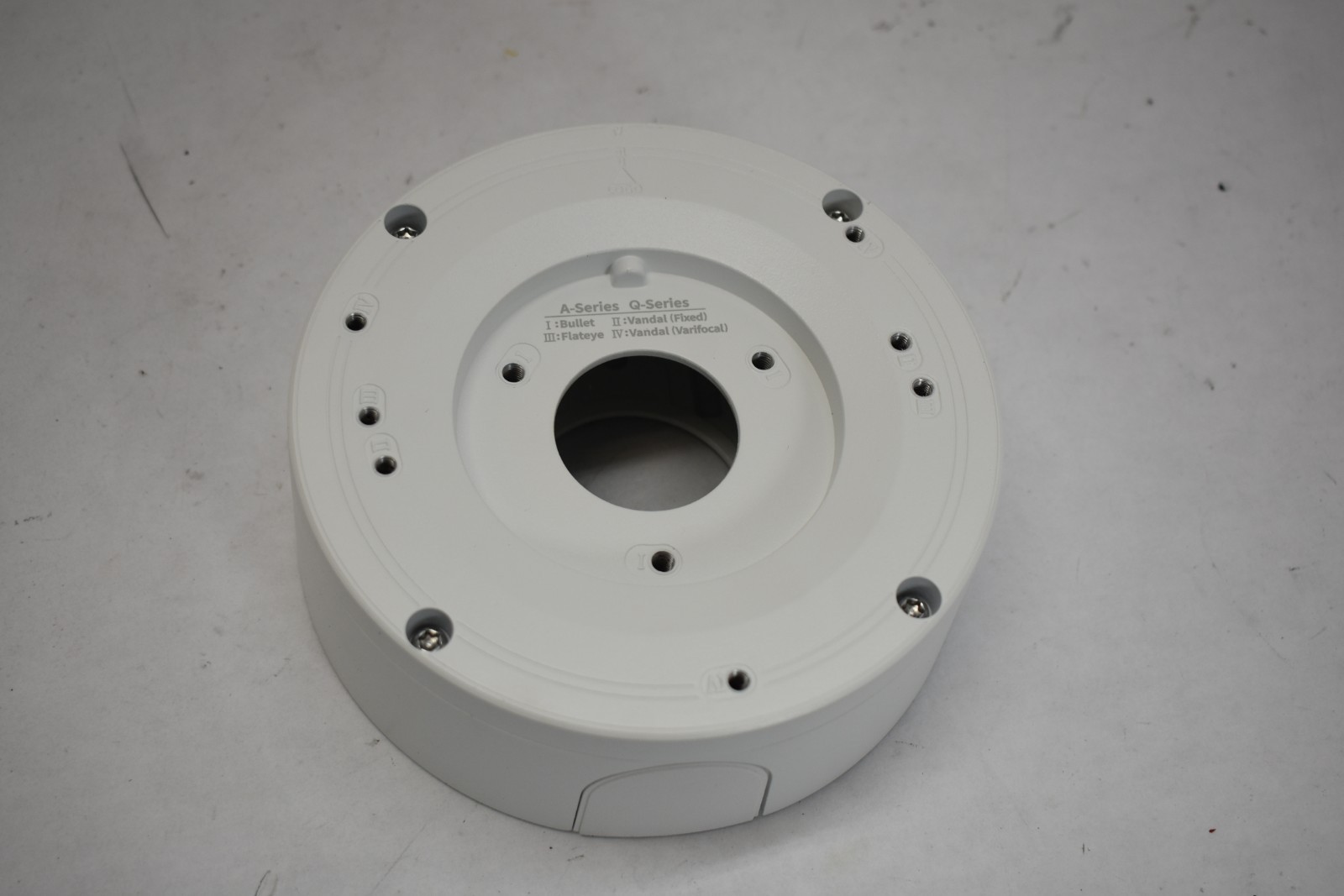 Backbox SBV-A14B Wisenet A Series Cameras for Gang Boxes Security A-Series