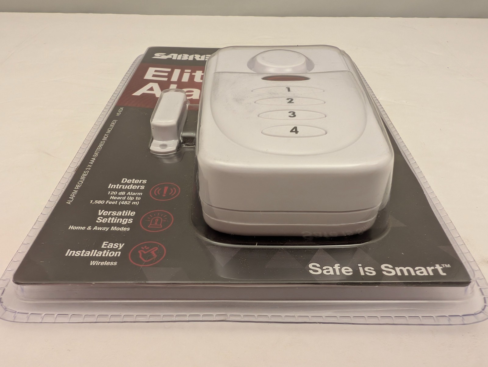 SABRE Home Series Elite Door Alarm w/ Keypad + Home & Away Modes | HS-EDA | NEW