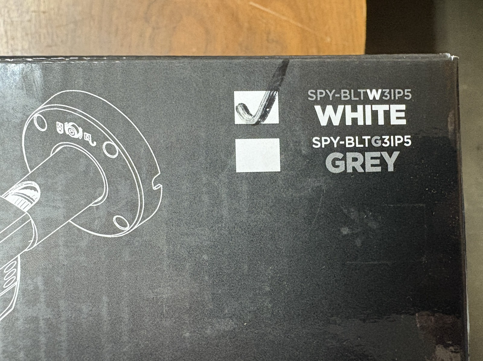 Spyclops SPYBLTW3IP5 In/Outdoor IP Security Camera White Manual Zoom