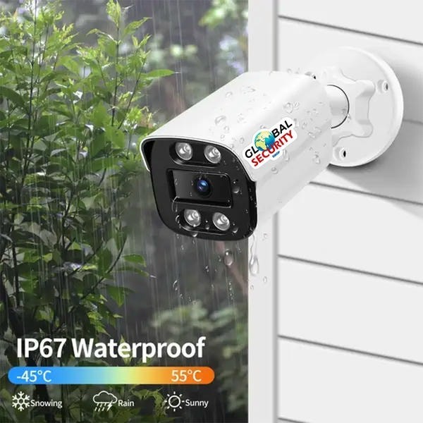 Poe 8mpx 4k 2.8mm IP Camera With Onvif