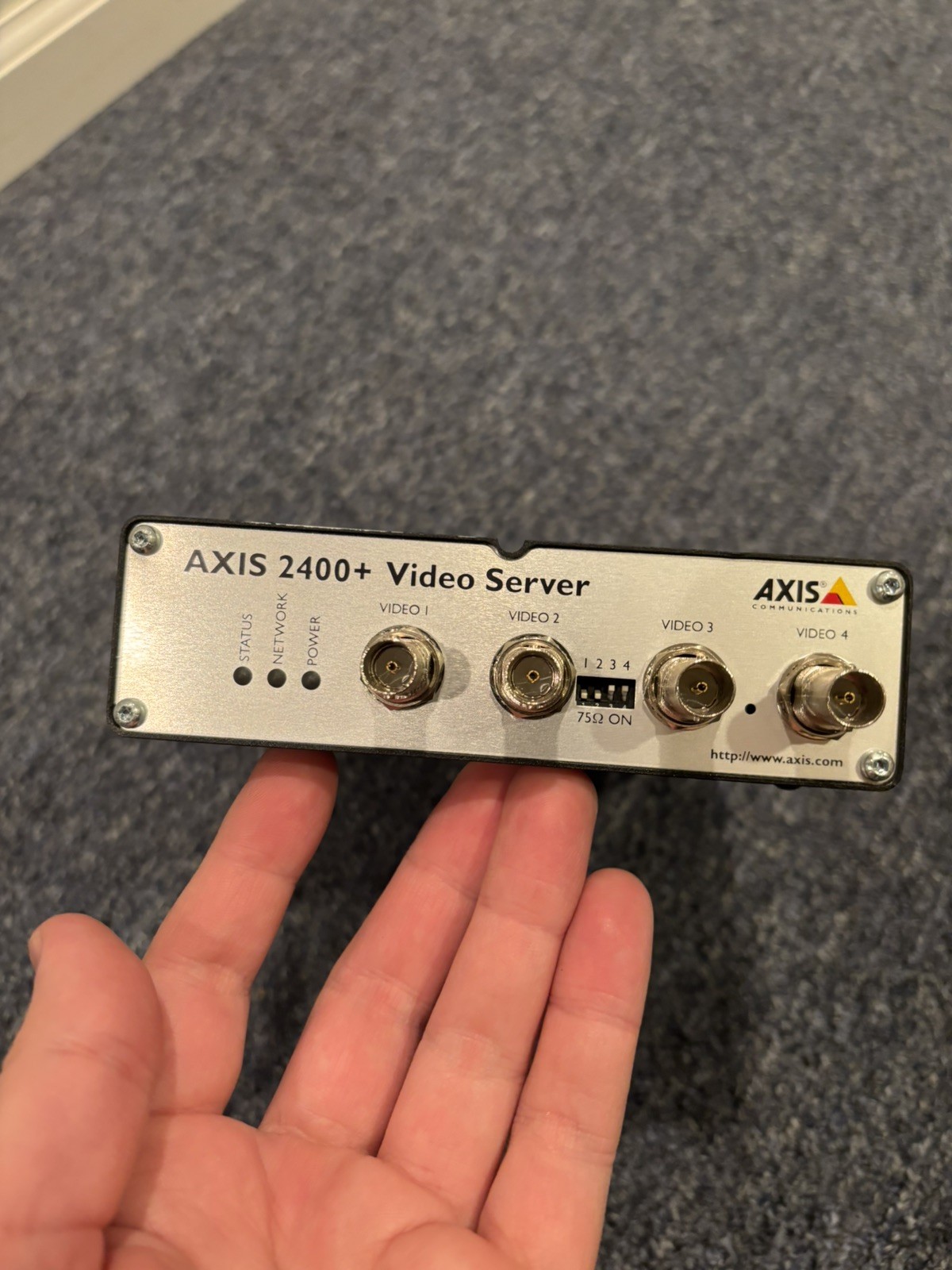 AXIS 2400 Video Server 4-Channel Camera Network Encoder NOT TESTED