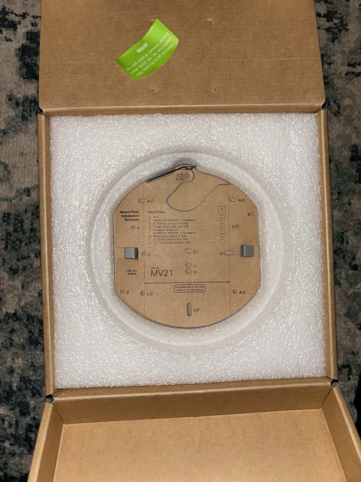 Cisco MV21 Indoor Dome Camera