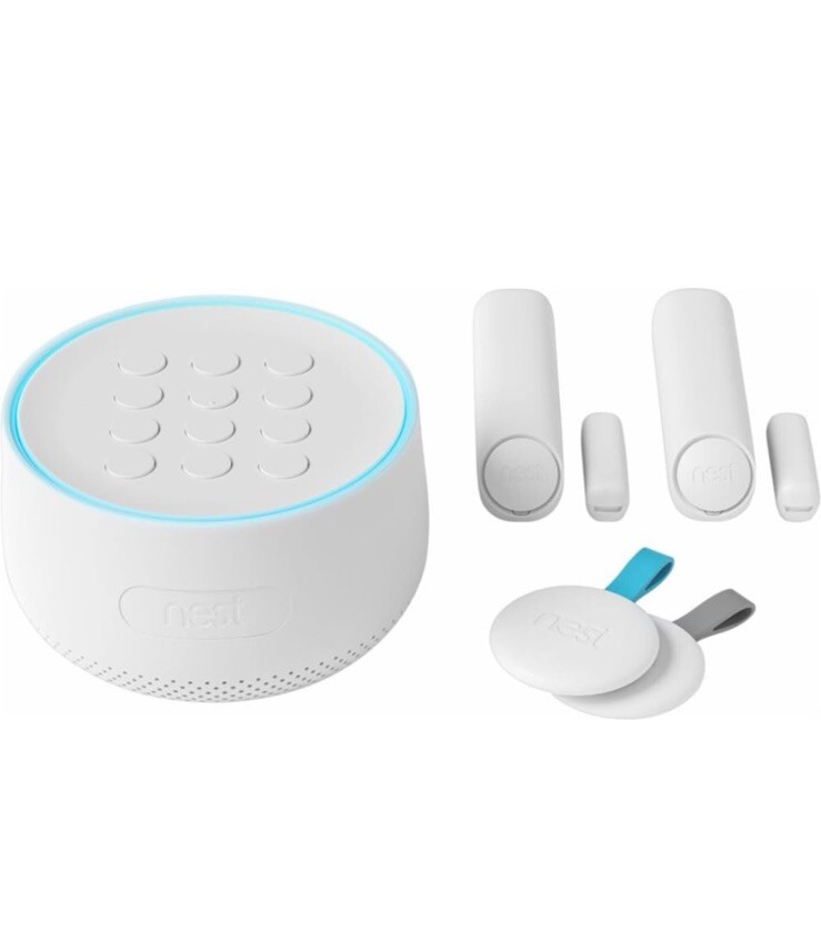 Google Nest Secure Alarm System H1500ES Starter Kit – White