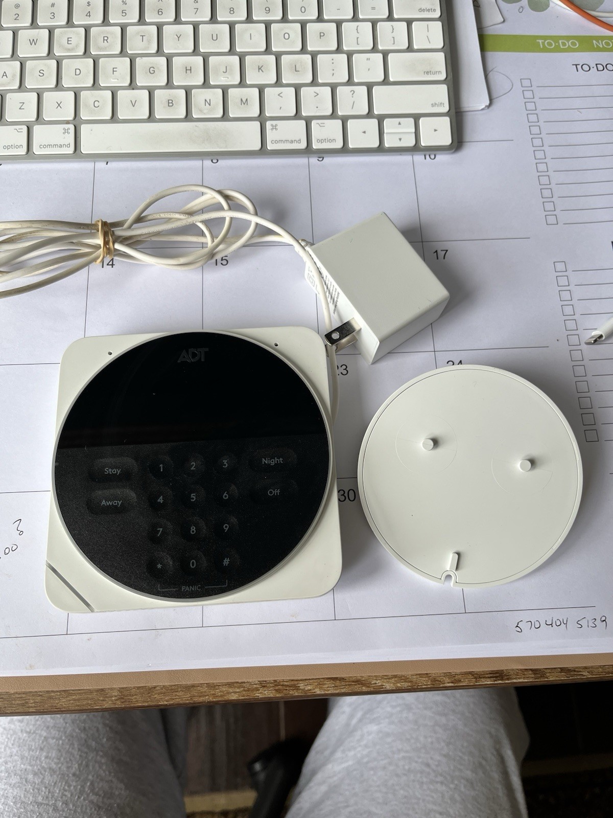 Blue by ADT Smart Home Hub W/cord And Keypad Both W/Manuals