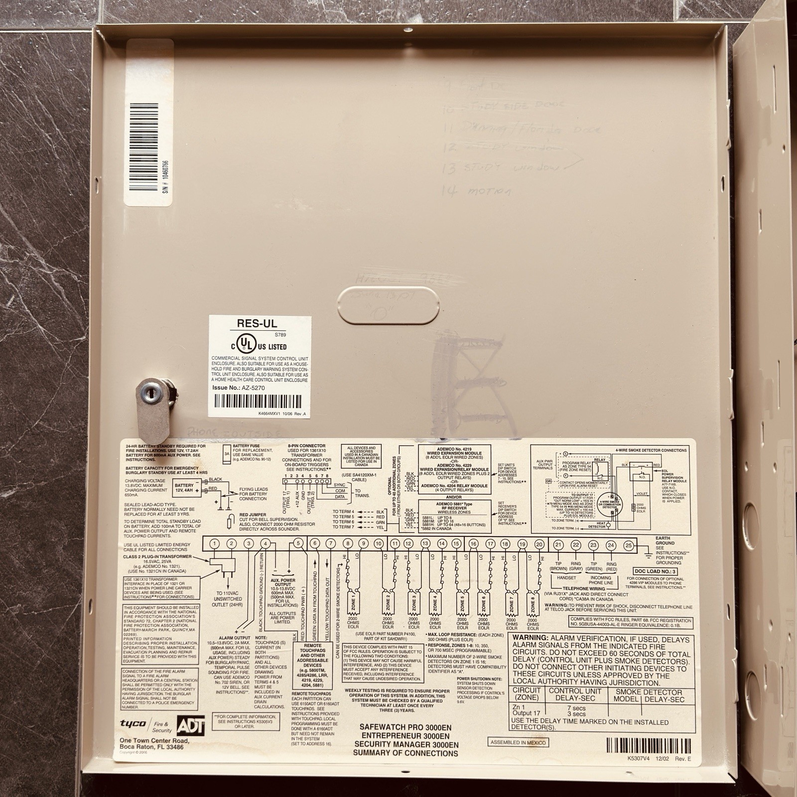 safewatch pro 3000 EN Security System