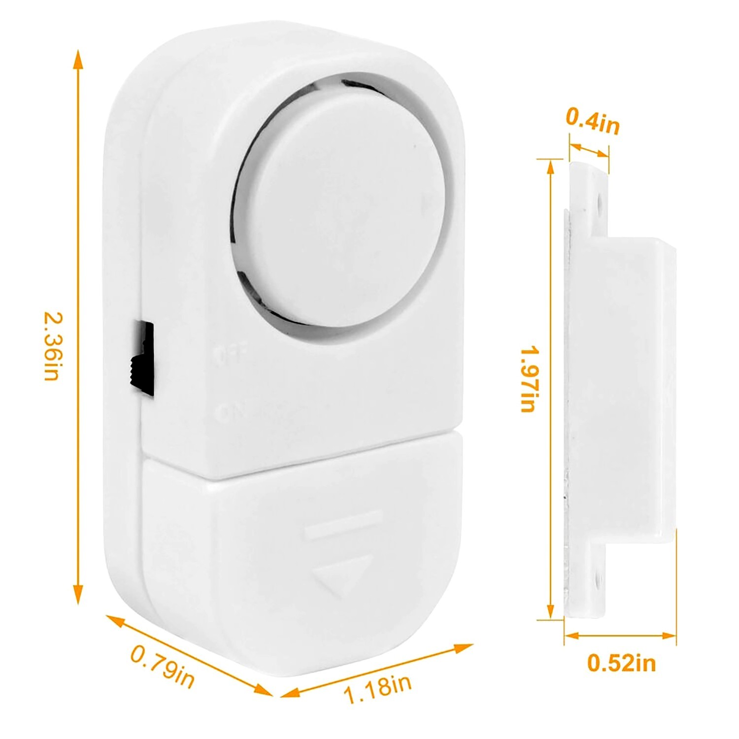 10 PCS Wireless Home Window Door Burglar Security ALARM System Magnetic Sensor