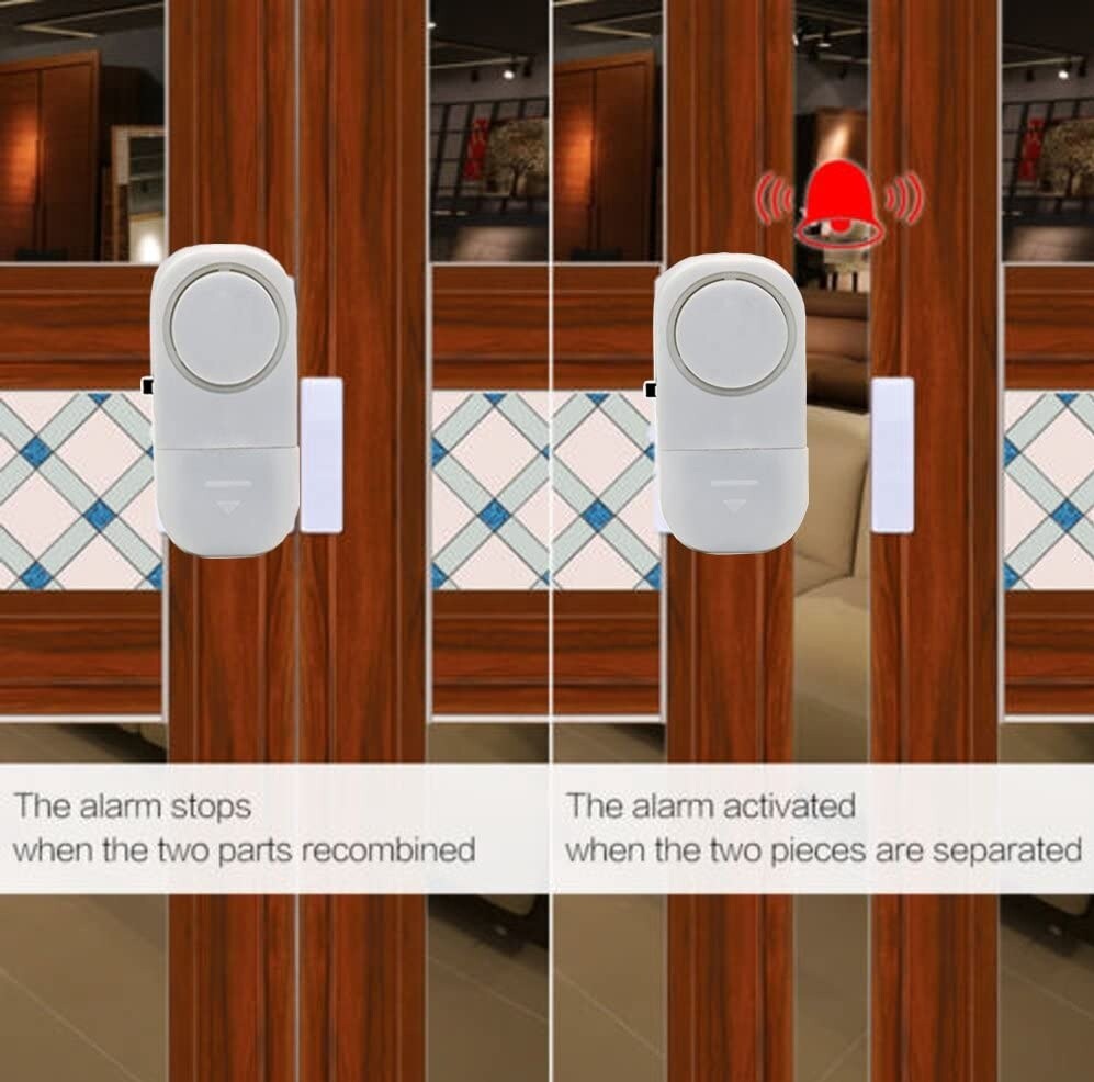 10X WIRELESS Home Window Door Burglar Security ALARM System Magnetic Sensor