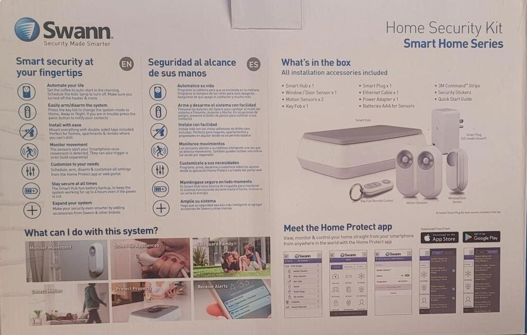 Swann Video Security Kit Smart Home Series