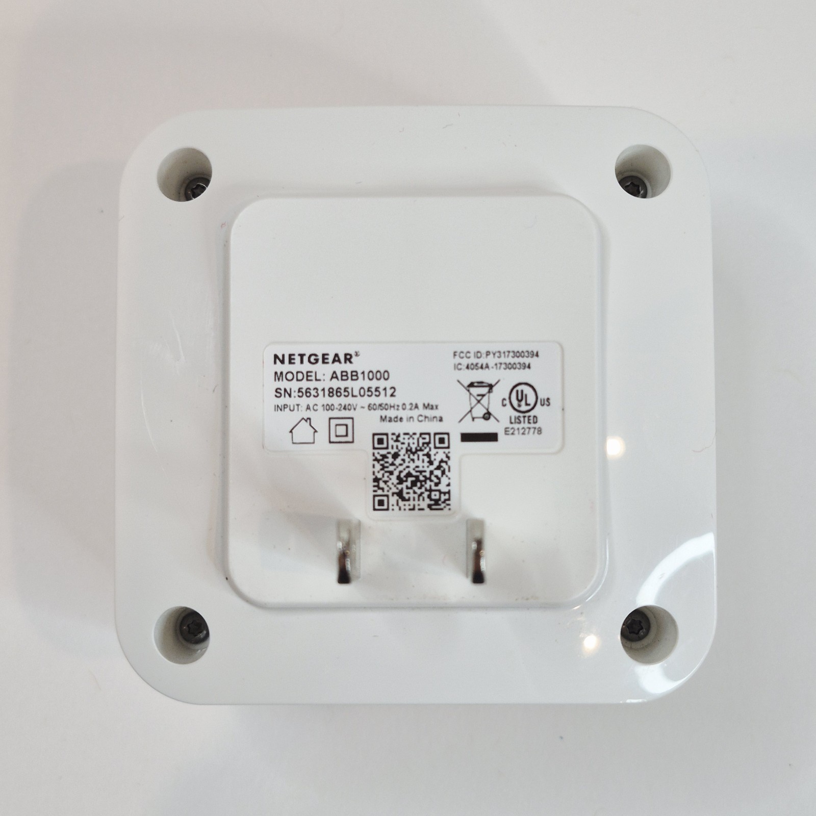 Netgear Arlo ABB1000 Bridge for Arlo Security Lights Smart Hub OEM Tested