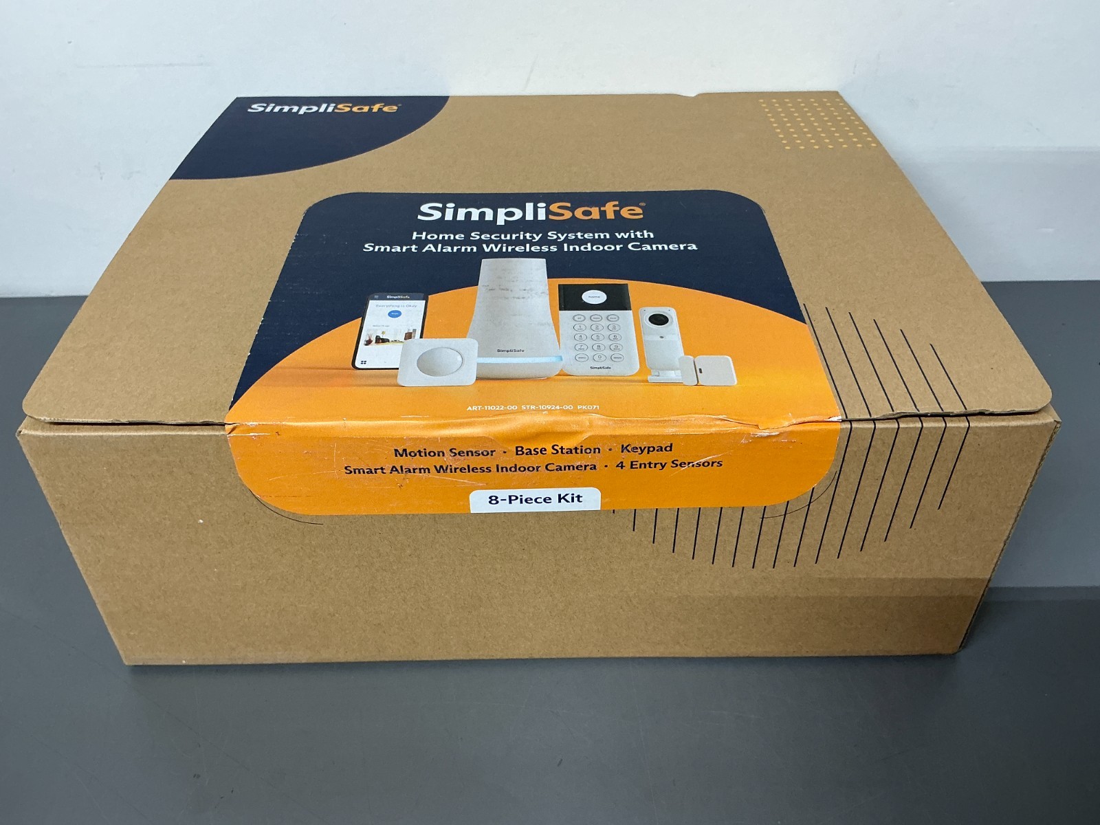 SimpliSafe Home Security System • Indoor And Outdoor Cameras • 8-Piece Kit