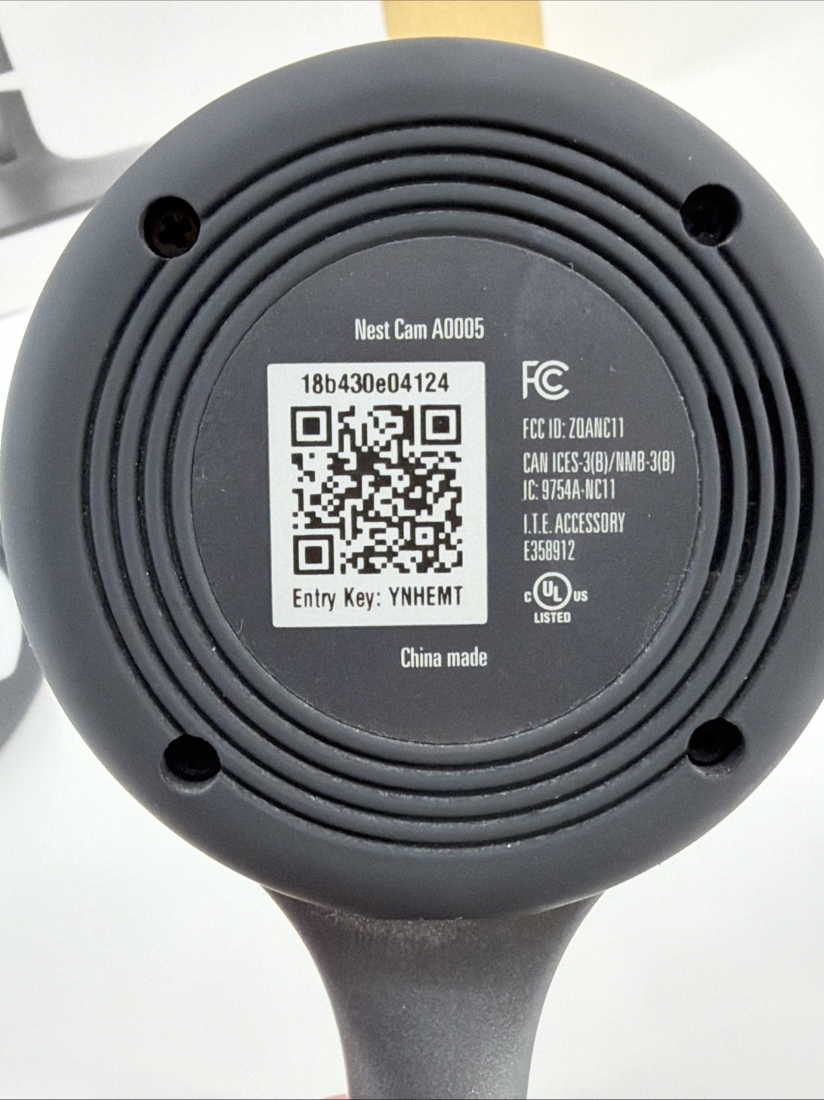Google Nest Cam Indoor Wired 1080p Security Camera – READ
