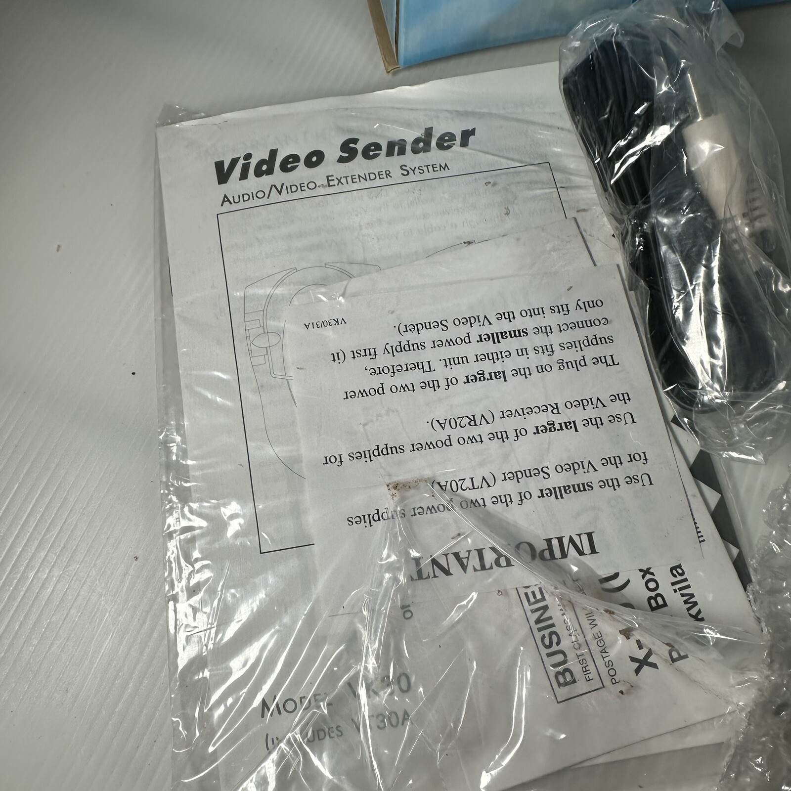 X10 Home Security Surveillance System – Video Sender Kit VK30A – NIB