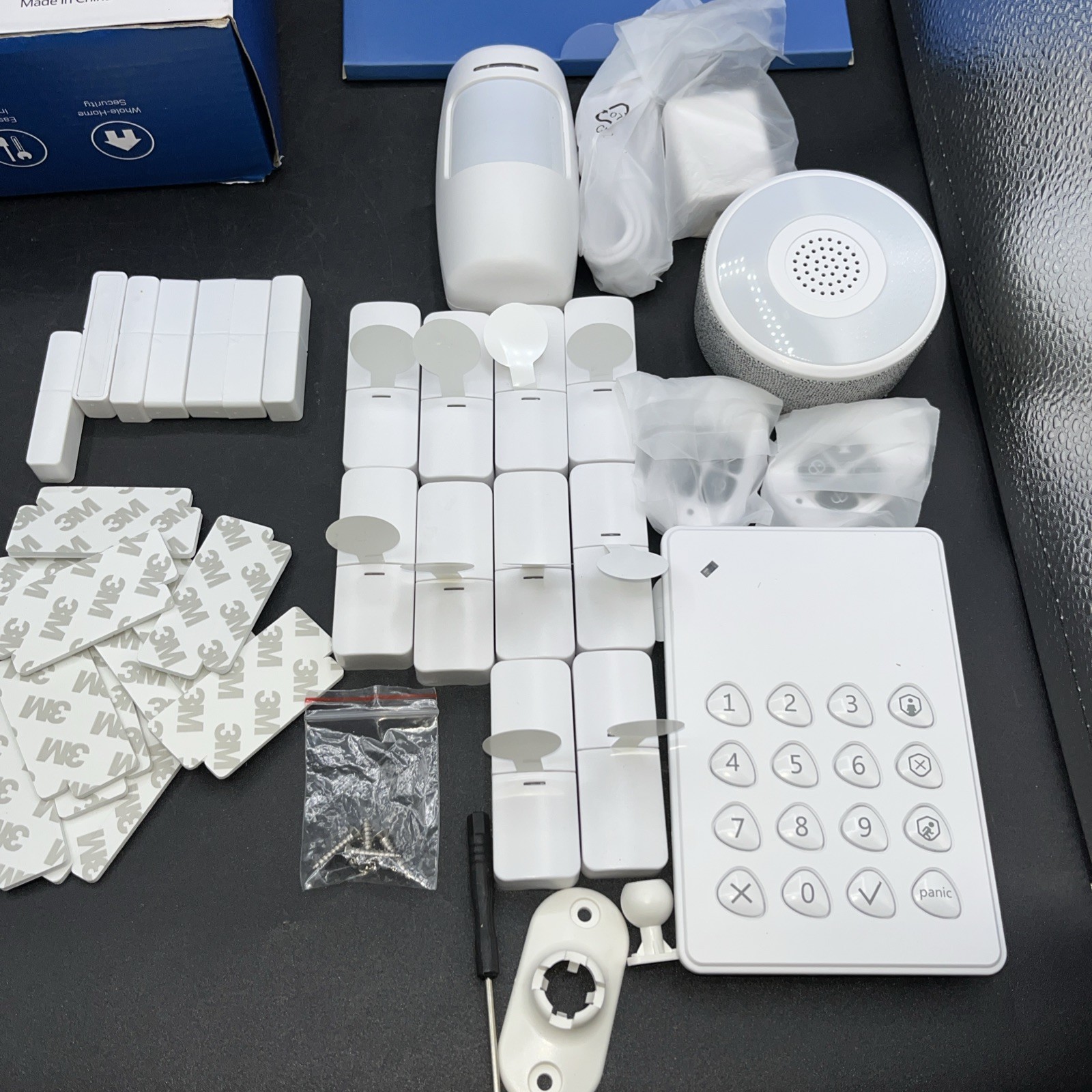 NEW! Tolviviov DP-W2 Wireless Alarm System 15-Piece Set Home Security Kit NIB