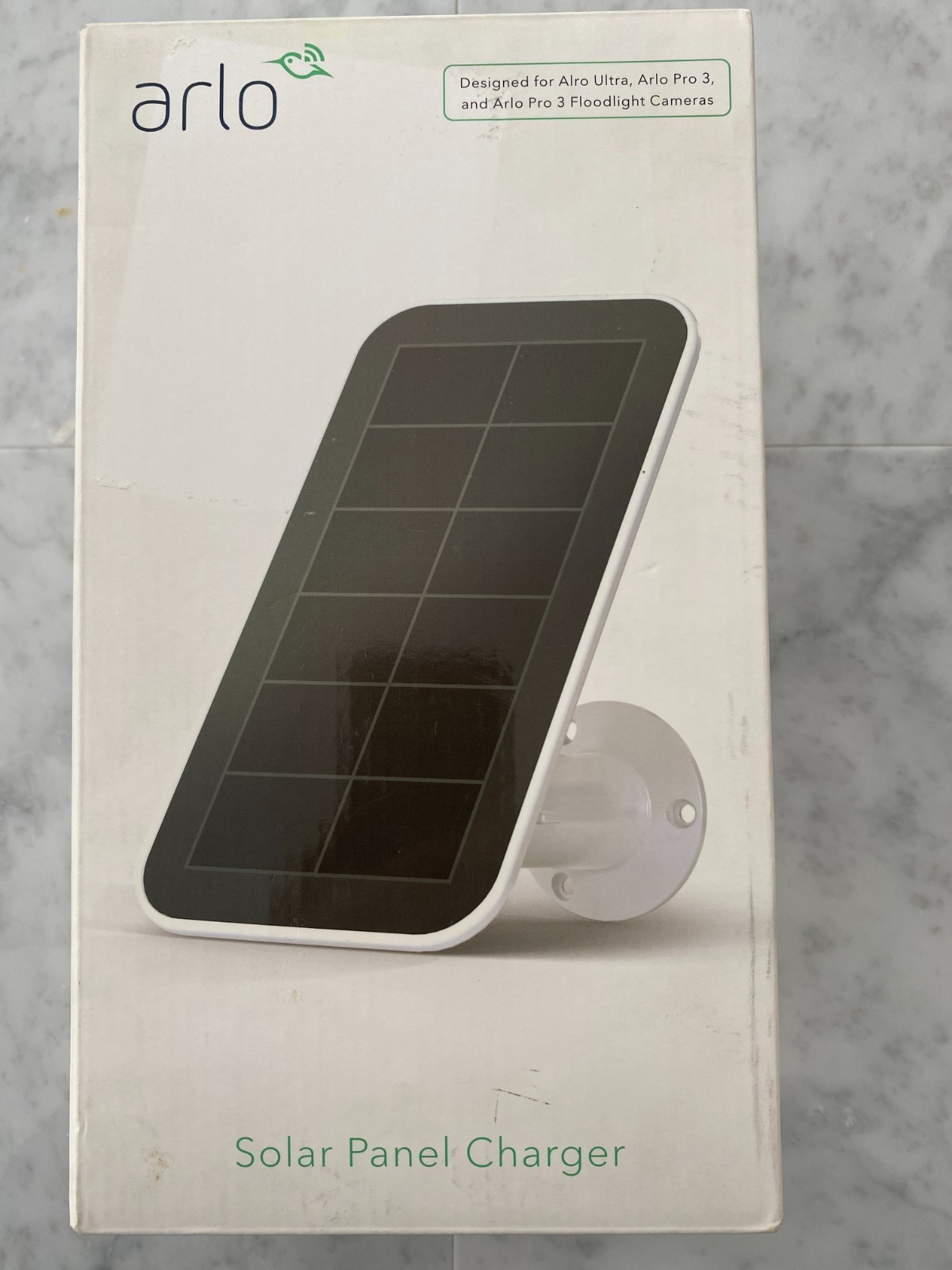 Arlo Solar Panel Charger for Ultra Arlo Pro 3 & Arlo Pro 3 Floodlight Cameras