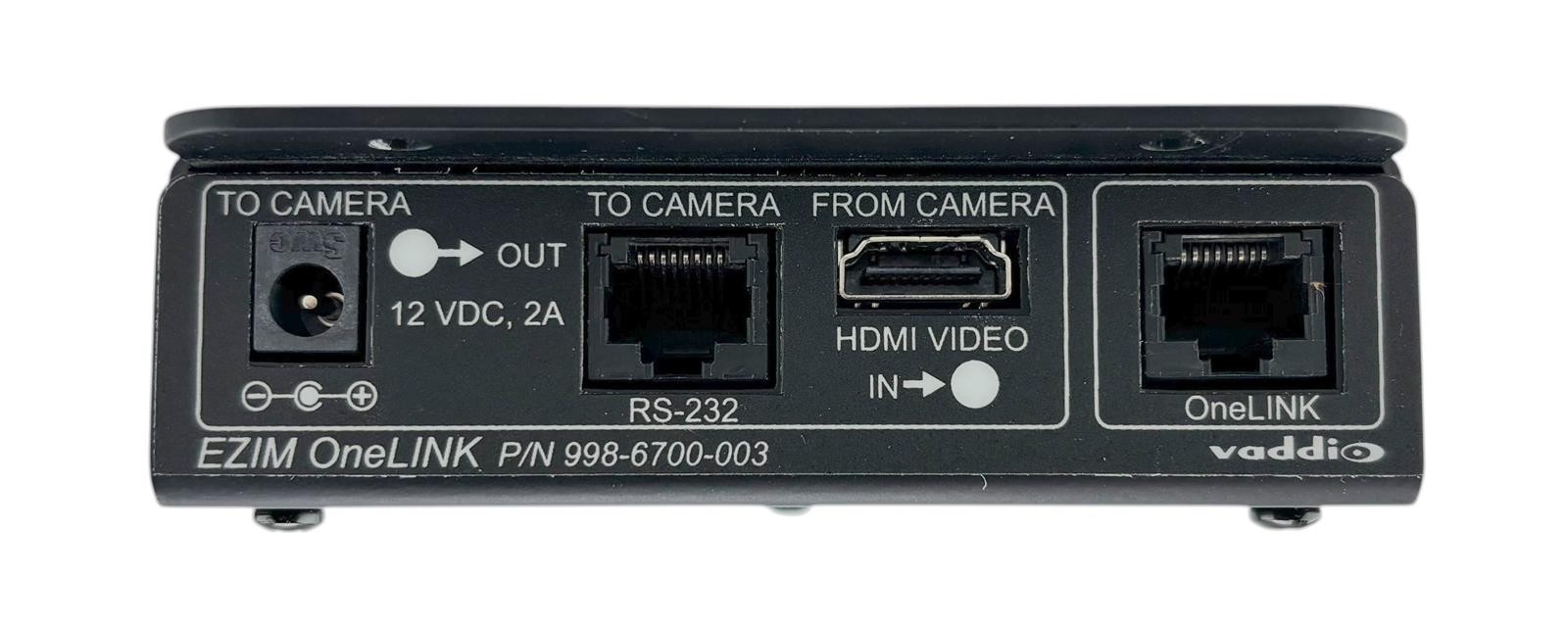 Vaddio EZIM OneLink 998-6700-003 HDMI / RS-232 Camera Interface – No AC Adapter