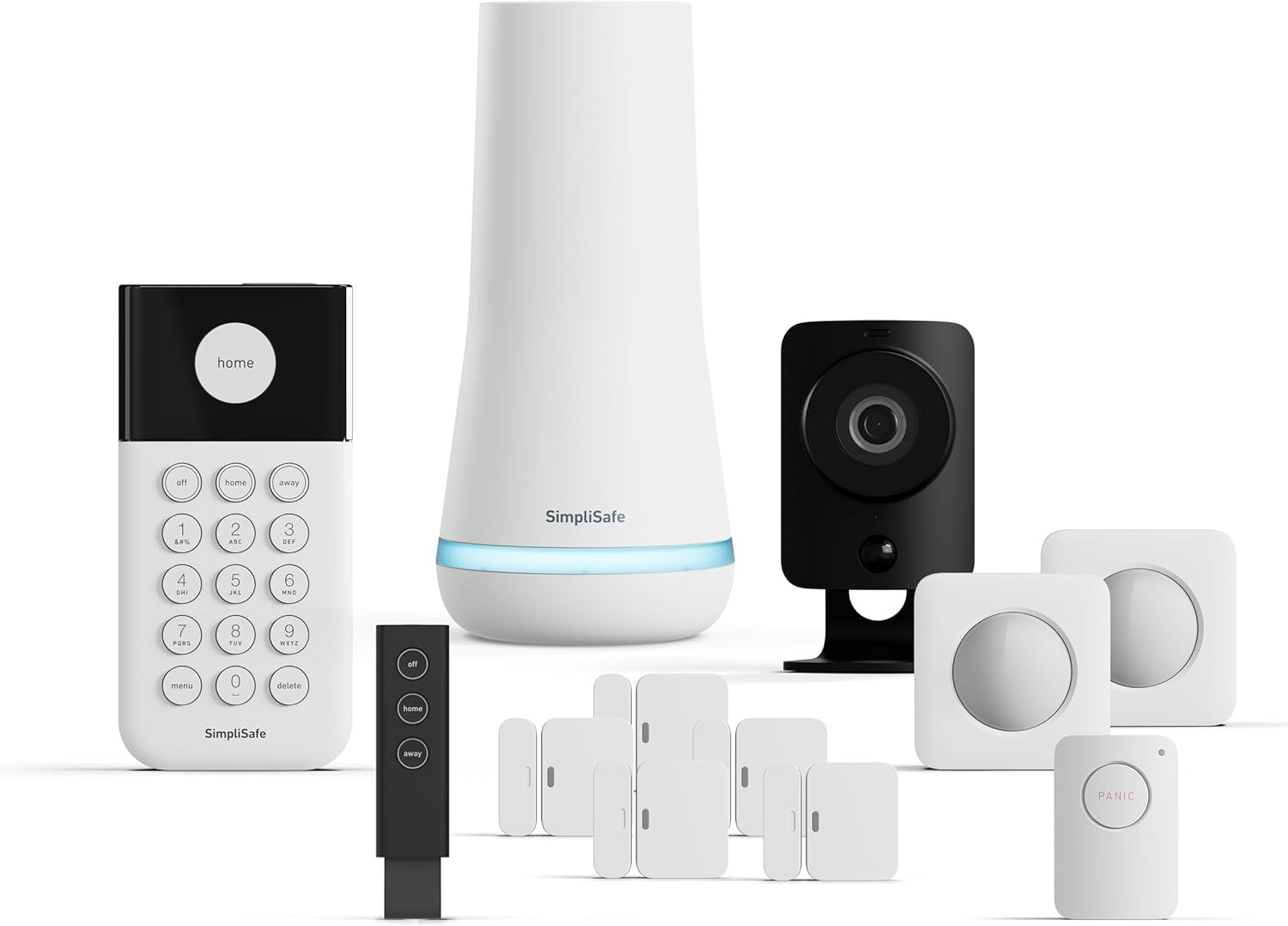 Simplisafe 12 Piece Wireless Home Security System W/Hd Camera – Optional 24/7 Pr