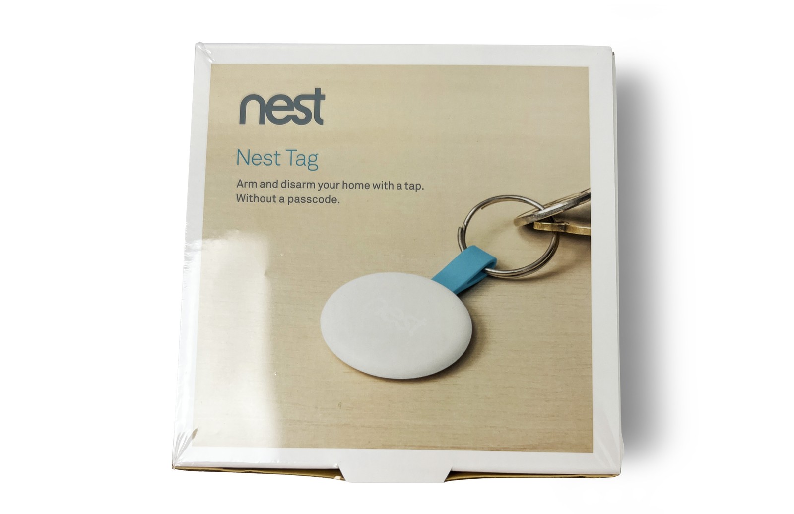Nest H13000ES Tag The Easiest Way to arm and Disarm. Without a passcode, White