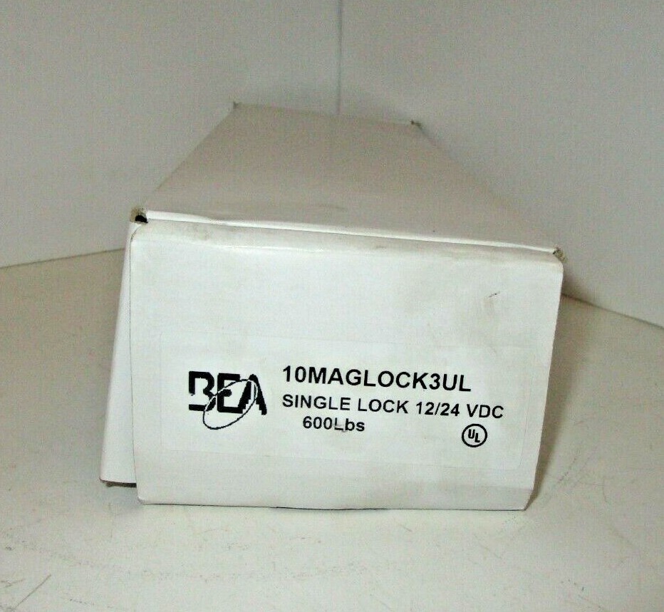 BEA Security 10MAGLOCK3UL Electro-Magnetic Door Release *NEW IN BOX*
