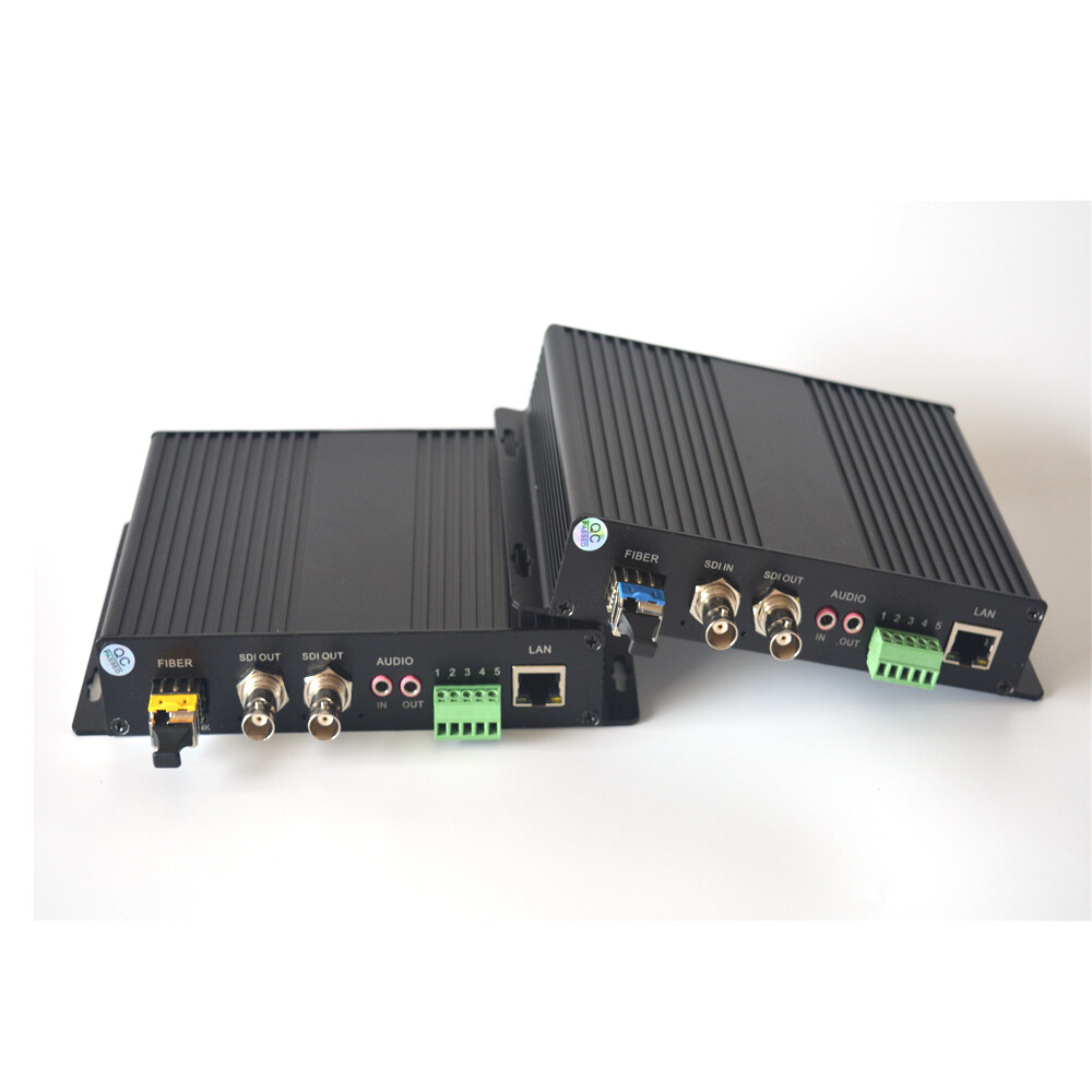 3G-SDI Ethernet over Fiber Optic Media Converter SM up 20Km for SDI Camera CCTV