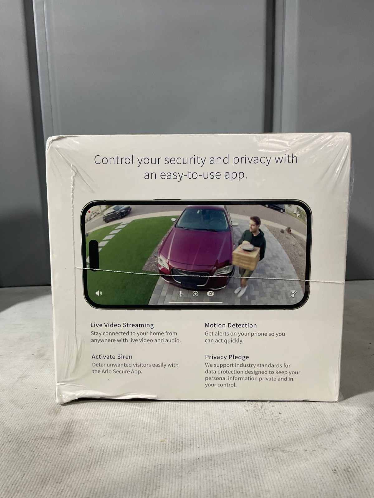 +Arlo Pro 5S 2K Spotlight Camera – Wireless Home Security Camera with Spotlight
